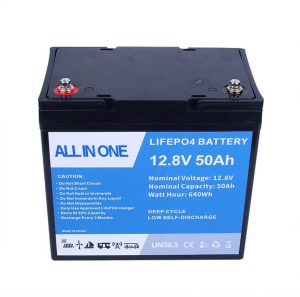 12,8V 50Ah genopladeligt lithium-ion-batteri Lifepo4-batteri lithium-ion-batteri