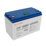 ALL IN ONE Hot Sales Energy Solcelle-lithium-batterier Opbevaringssoftware BMS-kontrol Genopladeligt dyb cyklus 12V 100Ah LiFePO4-batteri