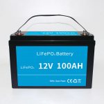 lifepo4 lithium jernfosfat batteripakke 12v 100ah med bms til RV el-scooter