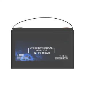 BMS indbygget lang levetid LiFePO4 12V 100Ah batteri