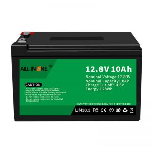 12,8V 10Ah LiFePO4 blysyre udskiftning litium ion batteripakke 12V 10Ah