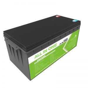Genopladeligt backup-batteri med lang levetid 12.8v 200ah LiFePO4-batteri til golfvogn