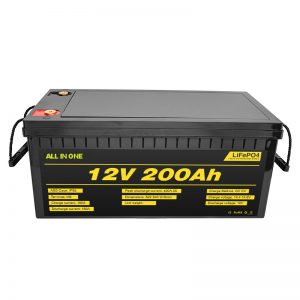 Tilpasningsbar elbil 12V Lifepo4 batteri 12.8v 200ah med livscyklus livepo4 batteri i 2000 cykler