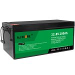 12,8V 200Ah LiFePO4 Pb syre udskiftning litium ion batteripakke, 12V 200Ah