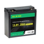 Genopladeligt Deep Cycle Lifepo4 12V 20AH Lithium ion batteripakke OEM
