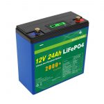Solar Deep Cycle 24v 48v 24ah Lifepo4 batteripakke UPS 12v 24ah batteri