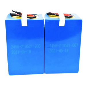 Genopladeligt litium-ion-batteri til elektrisk cykel 24V 6AH 32700