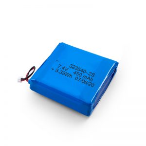 LiPO genopladeligt batteri 323540 3,7 V 900 mAH / 7,4 V 450 mAH