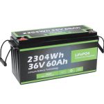 Fabriksudsalg Sikkerhedsdesign Marine 36v 60ah batteri Lifepo4