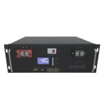 6000 cyklusser 48V 100Ah 5Kwh RS48 LiFePo4 solcellebatteri med 5U kabinet
