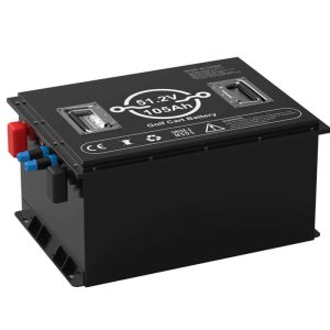 Golfvogn LiFePO4-batterier 51,2V 105Ah