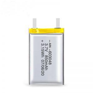 LiPO genopladeligt batteri 603048 3,7 V 850 mAh / 3,7 V 1700 mAH / 7,4 V 850 mAH