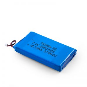 LiPO genopladeligt batteri 783968 3.7V 4900mAH / 7.4V 2450mAH / 3.7V 2450mAH /