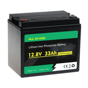 ALL IN ONE 26650 lifepo4 12V 33ah lithium jernphosphat batteripakke