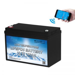 LiFePO4-batteri til lav temperatur 12V 100AH