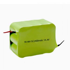 NiMH genopladeligt batteri SC 2400mAH 14.4V