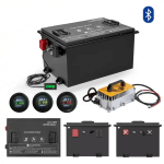 BMS Cloud-baseret system i bilkvalitet 105Ah 36V 48V 72V Lithium Golf Cart Batteri