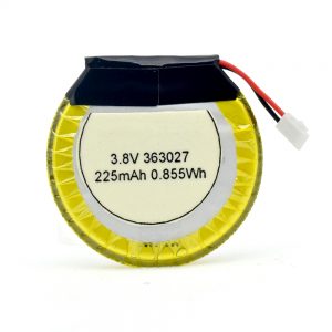 LiPO brugerdefineret batteri 363027 3,7V 225 mAH